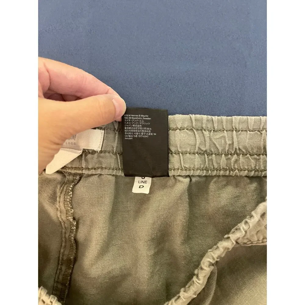H&M linen joggers